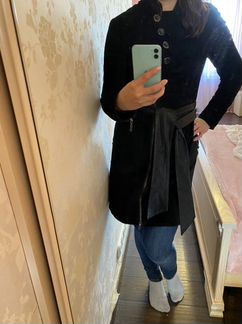 Пальто натур. замша 44 Турция