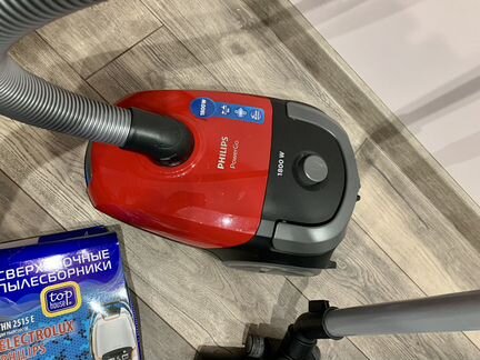Пылесос philips power go 1800w