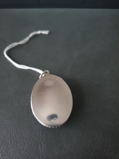 Серебряная подвеска с перлам. вес 11,5 гр (Италия)