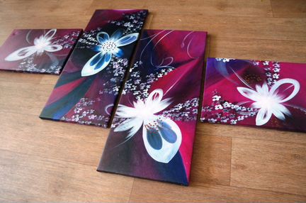 Экспрессия, 200х100см, холст, масло, А.Иванов