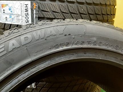 Pезина 275/45 R20 зимняя липучка Headway новая