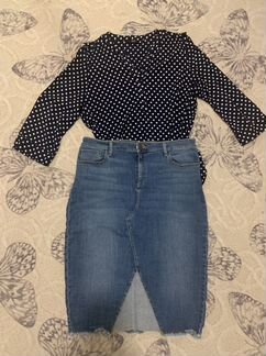 Комплект юбка+блузка