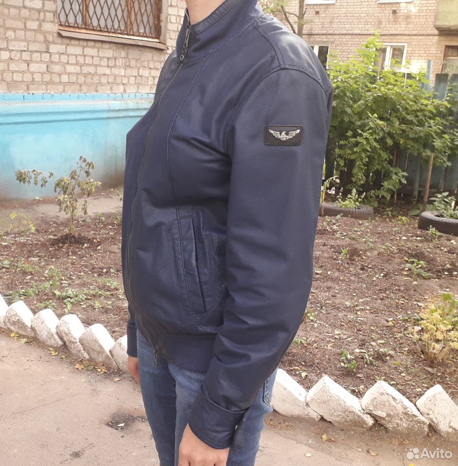 Кожаная куртка Armani Jeans,оригинал 89203560349 купить 2