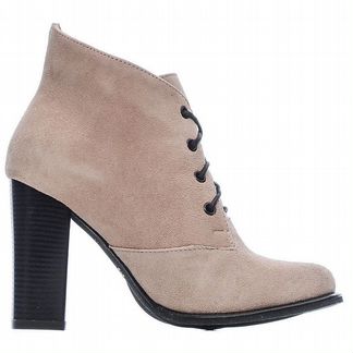 Ботильоны из натур. замши, новые Arseko/Арсеко