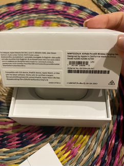 Беспроводные наушники apple airpods pro оригинал н