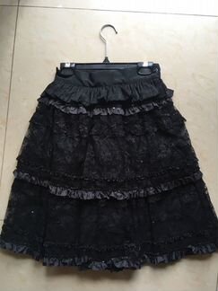 Пиджак, юбка искусств. бархат, 9-12