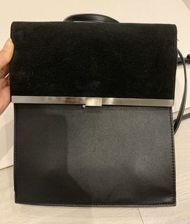 Портфель мягкий, рюкзак Zara чёрный