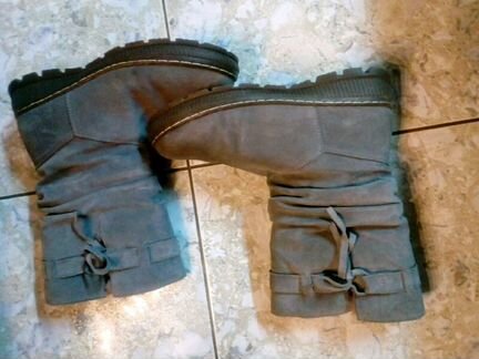 Сапоги зимние на цигейке