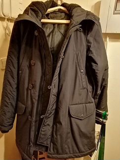Парка мужская зимняя uniqlo юникло S
