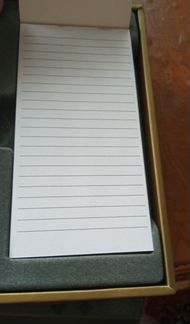 Блокнот Parker из набора