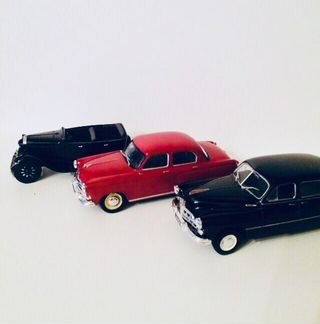 Модель авто 1:43 газ-21 зим-12 газ-а