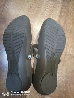 Тапочки балетки crocs