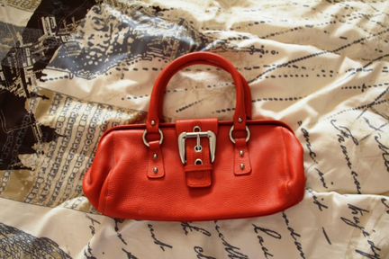 Сумка оранжевая Tods, оригинал