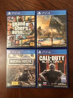 Игры для приставки ps4