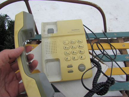 Винтажный телефон аппарат амер 90-х гг