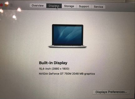 Apple MacBook Pro 15 (Late 2013) 2.3GHz/16GB/512GB