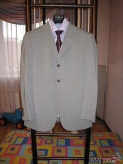 Костюм (брюки и пиджак) в отличном сост. р. 50
