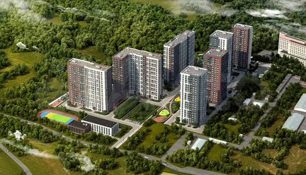 3-к квартира, 87.6 м², 19/22 эт.
