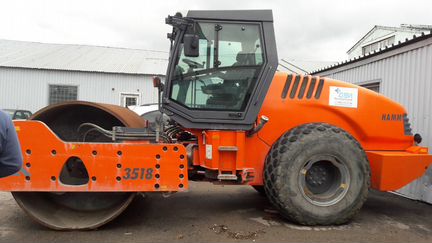 Грунтовый каток Hamm 3518 с кулачковым бандажом в