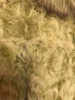 Меховая куртка из стриженной ламы 46-48