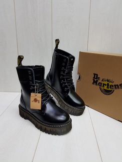 Ботинки Dr. Martens Jadon Smooth шнуровка черные