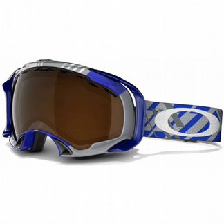 Маска Oakley Splice tech plaid blue/black iridium