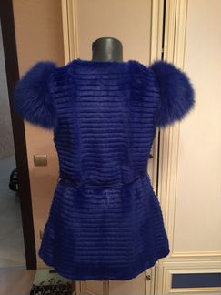 Меховой жилет