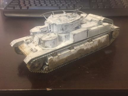 Модель танка Т-28