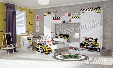 Детская комната Клюква Beby Авто