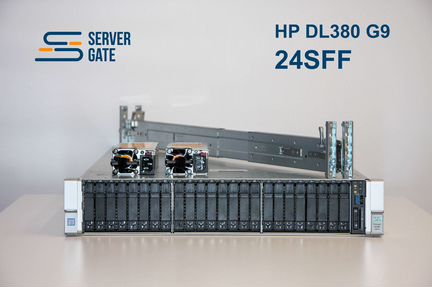 Сервер HP DL380 G9 24SFF 2x E5-2690v3 128 GB