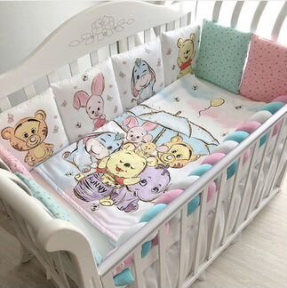 Бортики в детскую кроватку