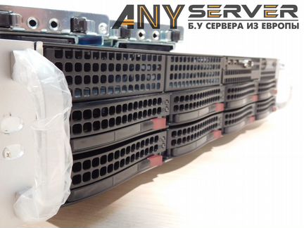 Сервер Supermicro 6027R 2xE5-2637v2 64Gb 8x3.5