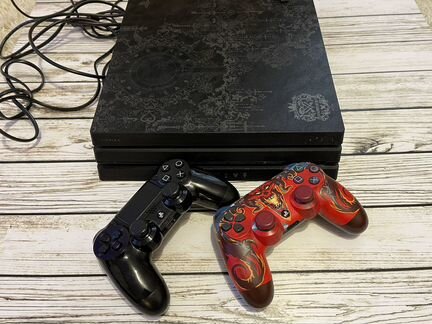 Игровая консоль playstation 4 Pro с 1 тб памяти, и