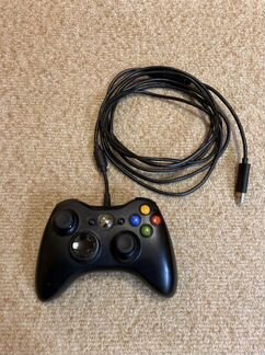 Геймпад xbox 360 проводной (оригинальный)