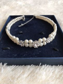 Колье под жемчуг