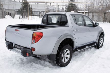 Накладки на борта Mitsubishi L200 / Митсубиси Л200