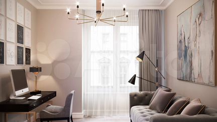 3-к квартира, 110.9 м², 5/41 эт.