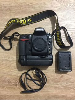 Зеркальный фотоаппарат nikon d700 + бат.блок