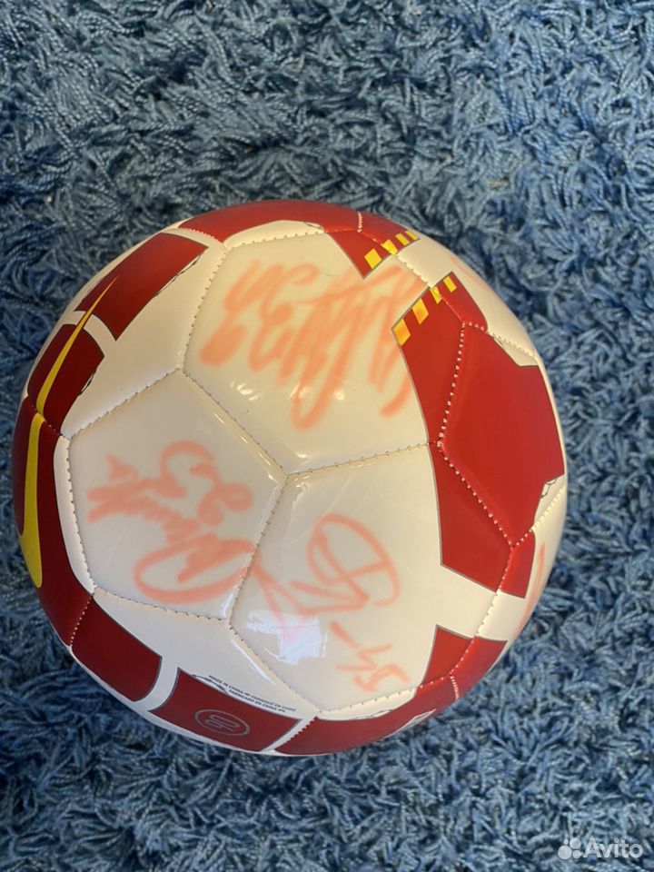  Футбольный мяч с автографами  89159998580 купить 3