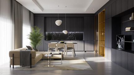 2-к апартаменты, 69.8 м², 13/19 эт.