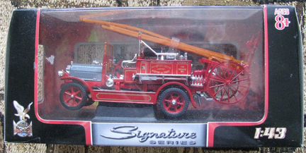 Dennis N Type 1921 пожарная модель в масштабе 1:43