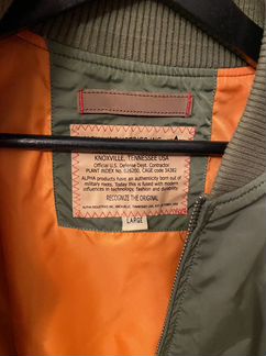 Бомбер alpha industries легкий