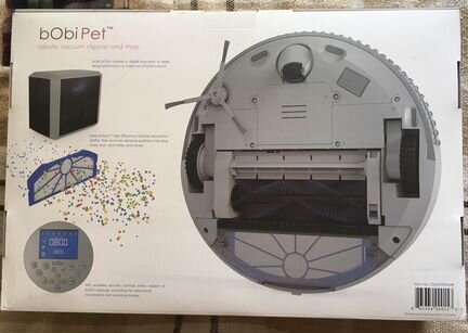 Робот-пылесос Bobi сухая и влажная уборка NW604001