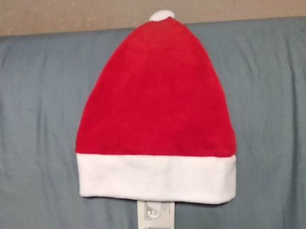 Детский Колпак Санты/ Гнома/Деда Мороза велюровый