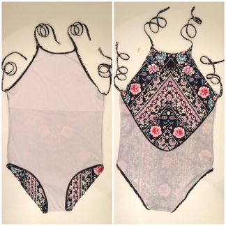 Купальник слитный