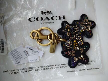 Брелок / подвеска на сумку Coach