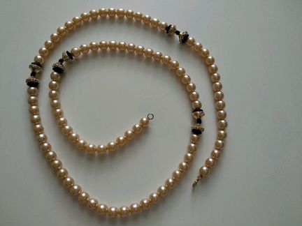 Серьги,бусы новые(Чехия) 1990 годы