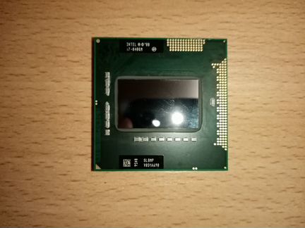 Процессор Intel Core i7 840QM G1 / rPGA988A