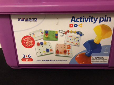 Конструктор. Набор обучающий Activity Pins