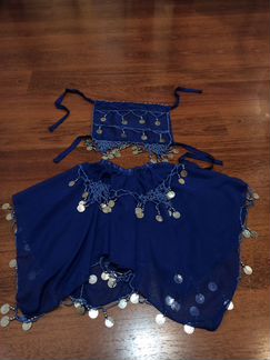 Восточный костюм для танцев или игр для девочки